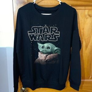 Star Wars crew neck sweater